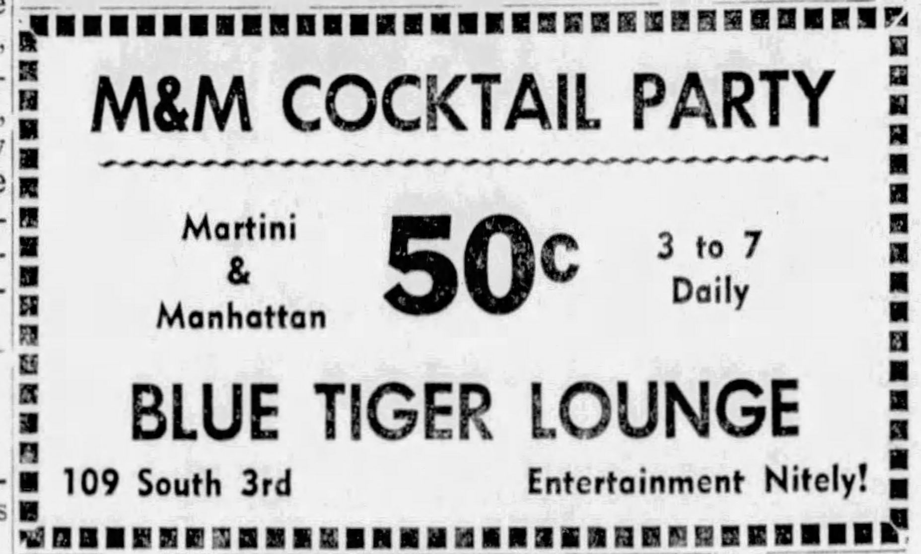 1970: Blue Tiger